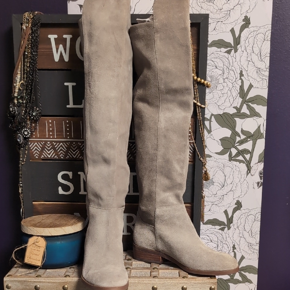 Soft Suede Knee-high Boots By Sole Society - Picture 3 of 9